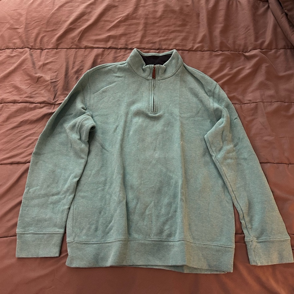 Lands End quarter zip sweater